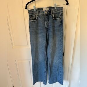 Reformation straight jeans size 26